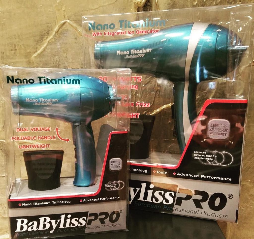 babyliss pro nano titanium hair dryer